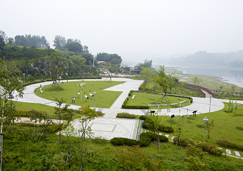 Gunnam Flood Control Landsecaping